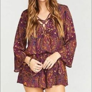 Show Me Your Mumu SMYM paisley romper